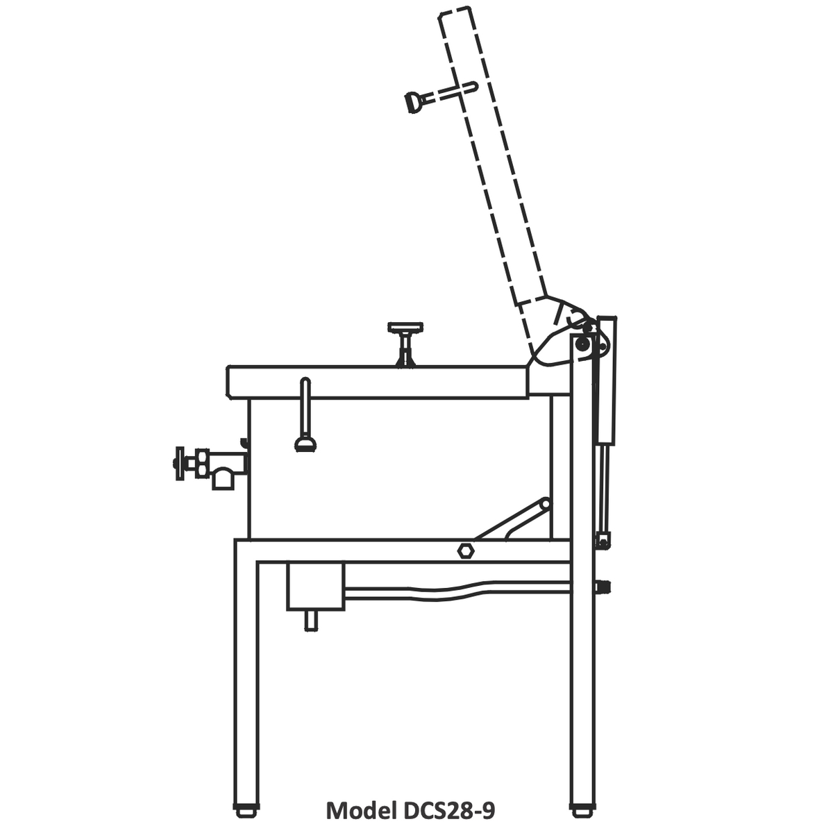 Insulated Direct Steam Tilting Skillet, Combi-Pan, Models DCS28 and DC ...